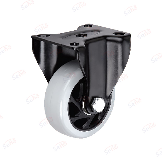 Midlle heavy duty PP plate swivel caster wheel