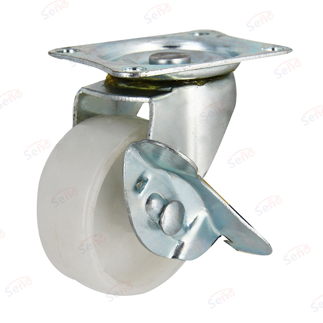 201 series light duty competitive PP with brake caster wheel