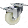  Medium duty double bearings PP fix zmazon hot sale caster wheel