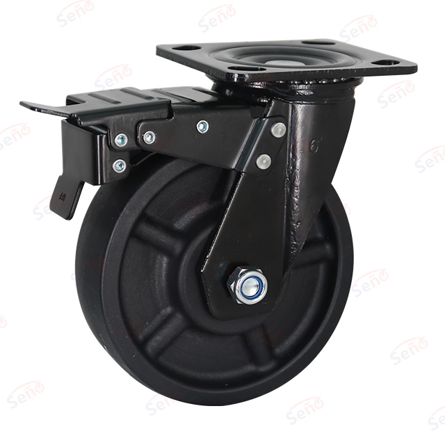 InfernoGlide™ Nylon Casters: Conveying smooth rolling and high-temperature handling.