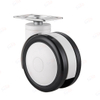 5 Inch PU Ultra Quiet Medical Swivel Caster for Hospital Equipment