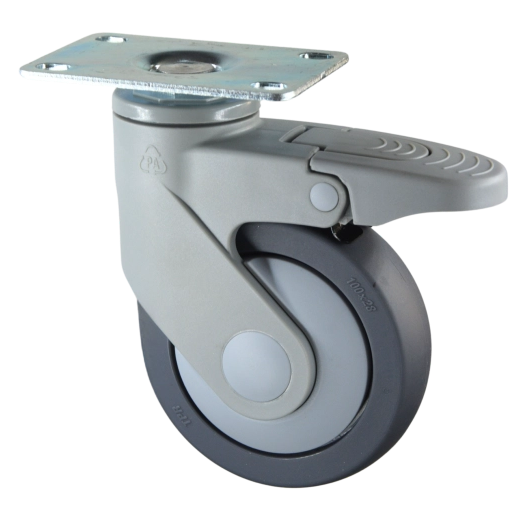  M2 Easy Rolling Single-Wheel Medical Casters