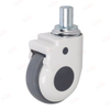 4 Inch TPR Medical Single Wheel Swivel Caster for Patient Bed