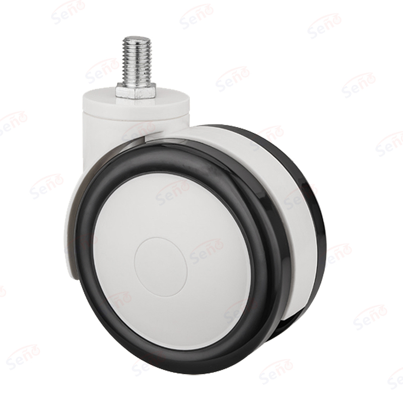 4 Inch PU Ultra-quiet Medical Swivel Caster for Hospital Furniture