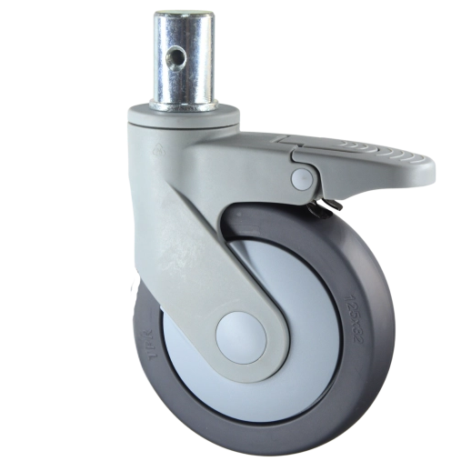  M2 Easy Rolling Single-Wheel Medical Casters