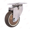 light duty single bearing TPR caster wheel 