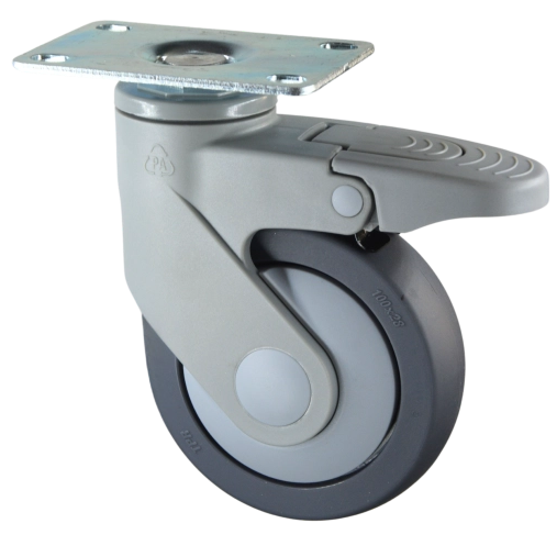  M2 Lightweight & Agile Single-Wheel Medical Casters