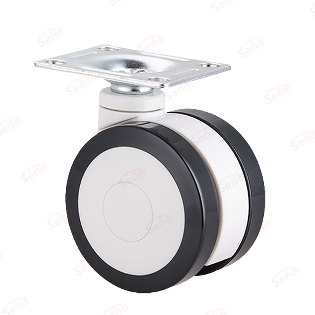 3 Inch PU Ultra Quiet Medical Swivel Caster for Hospital Equipment