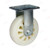 601 Heavy duty double bearings white PP Swivel caster wheel