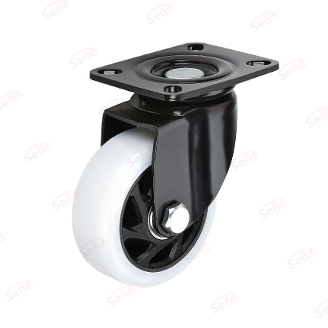 Midlle heavy duty Nylon plate swivel caster wheel