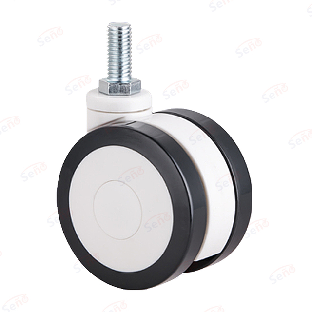 3 Inch PU Ultra-quiet Medical Swivel Caster for Hospital Furniture