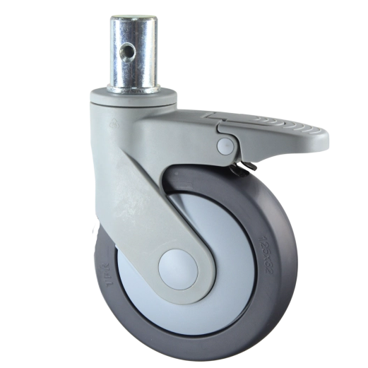  M2 Economical Single-Wheel Medical Casters