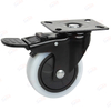 Medium Duty Signle Bearings Nylon Swivel Logistics Box Caster Wheel